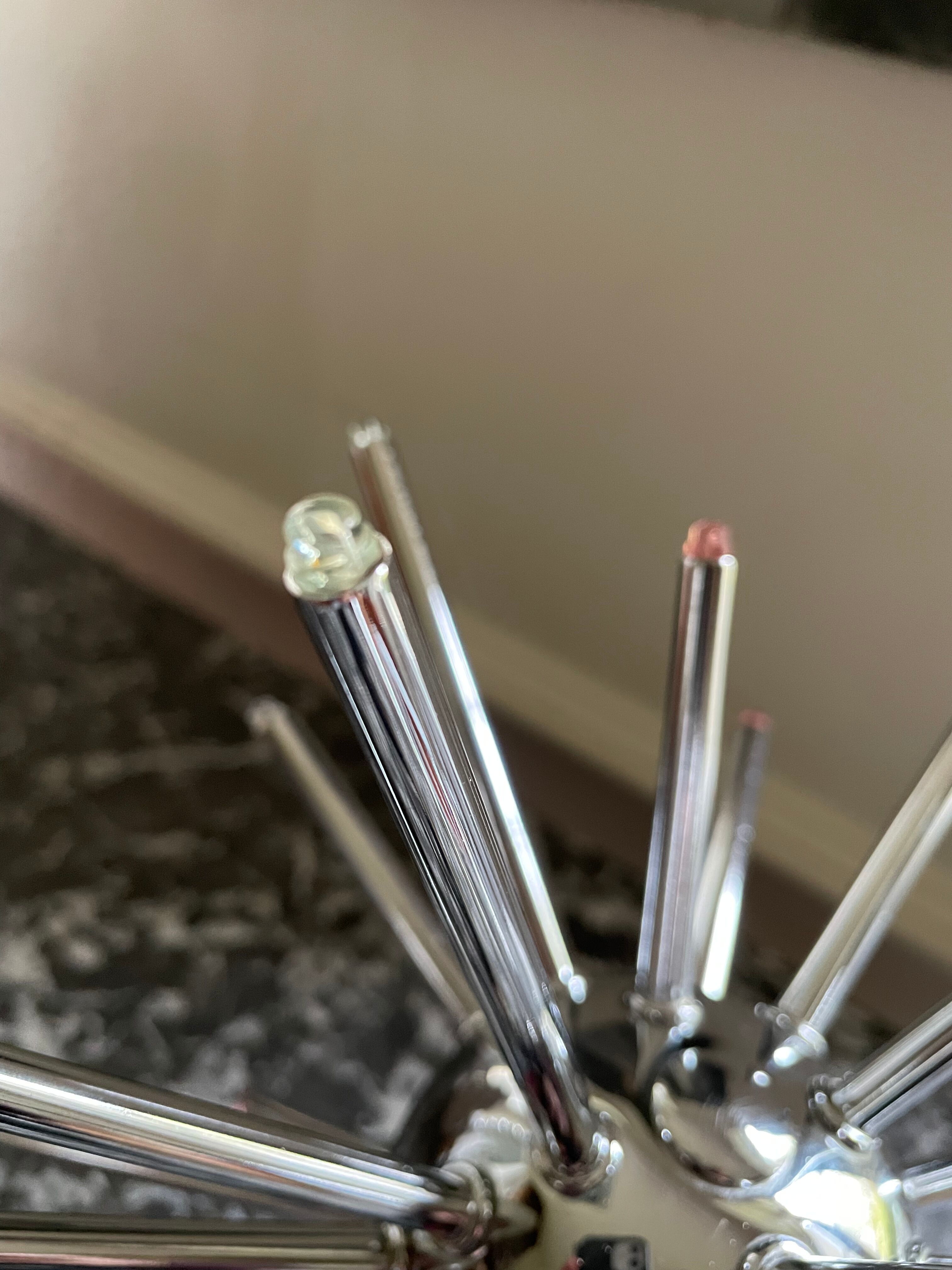 Table lamp "sputnik" space age