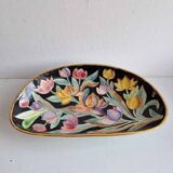 Large ceramic dish signed Ugo for Vallauris