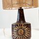 Pair of Sun serie table lamps by Søholm for Bornholm
