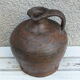 Cruche en terre- poterie d'art populaire ancienne