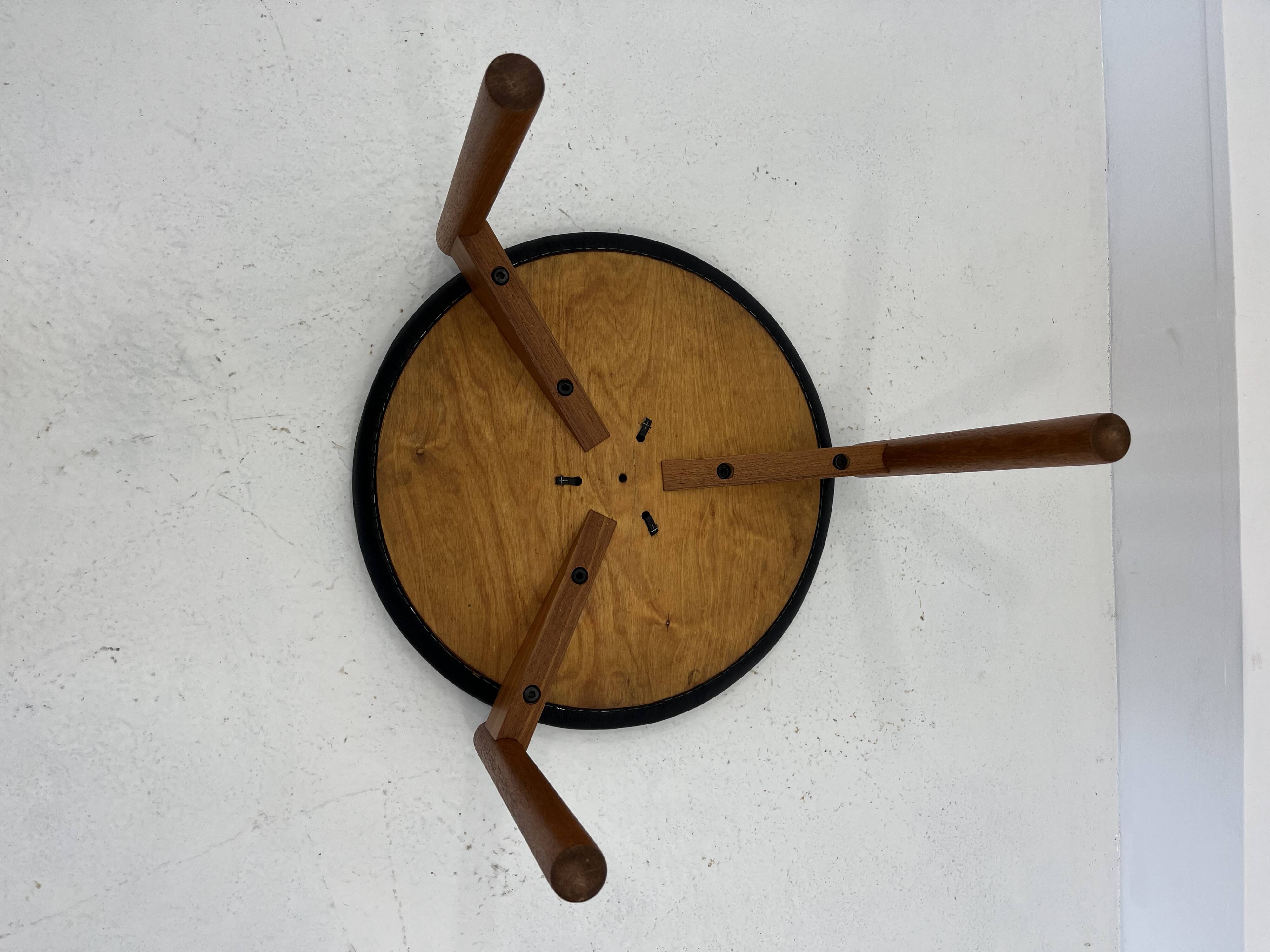 Swedish Stool by Uno & Östen Kristiansson for Luxus, 1950s