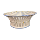 Malicorne openwork basket in earthenware decorated XXth