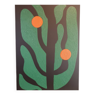 Acrylic on canvas