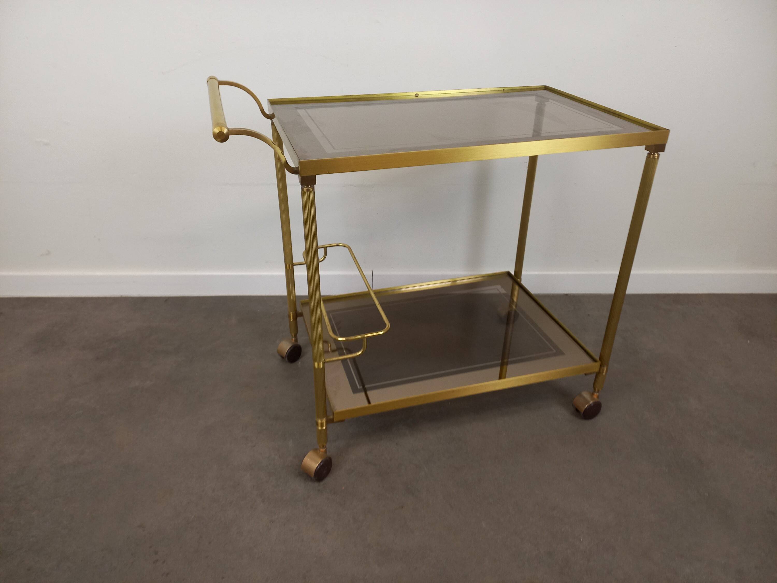 Desserte à roulettes, années 80