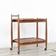 Midcentury White & Newton Teak Cocktail Drinks Trolley / Hostess. Vintage M