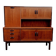 Mid-Century enfilade in brown teak veneer by E. Gomme for G-Plan, 1962, 160×45×145 cm
