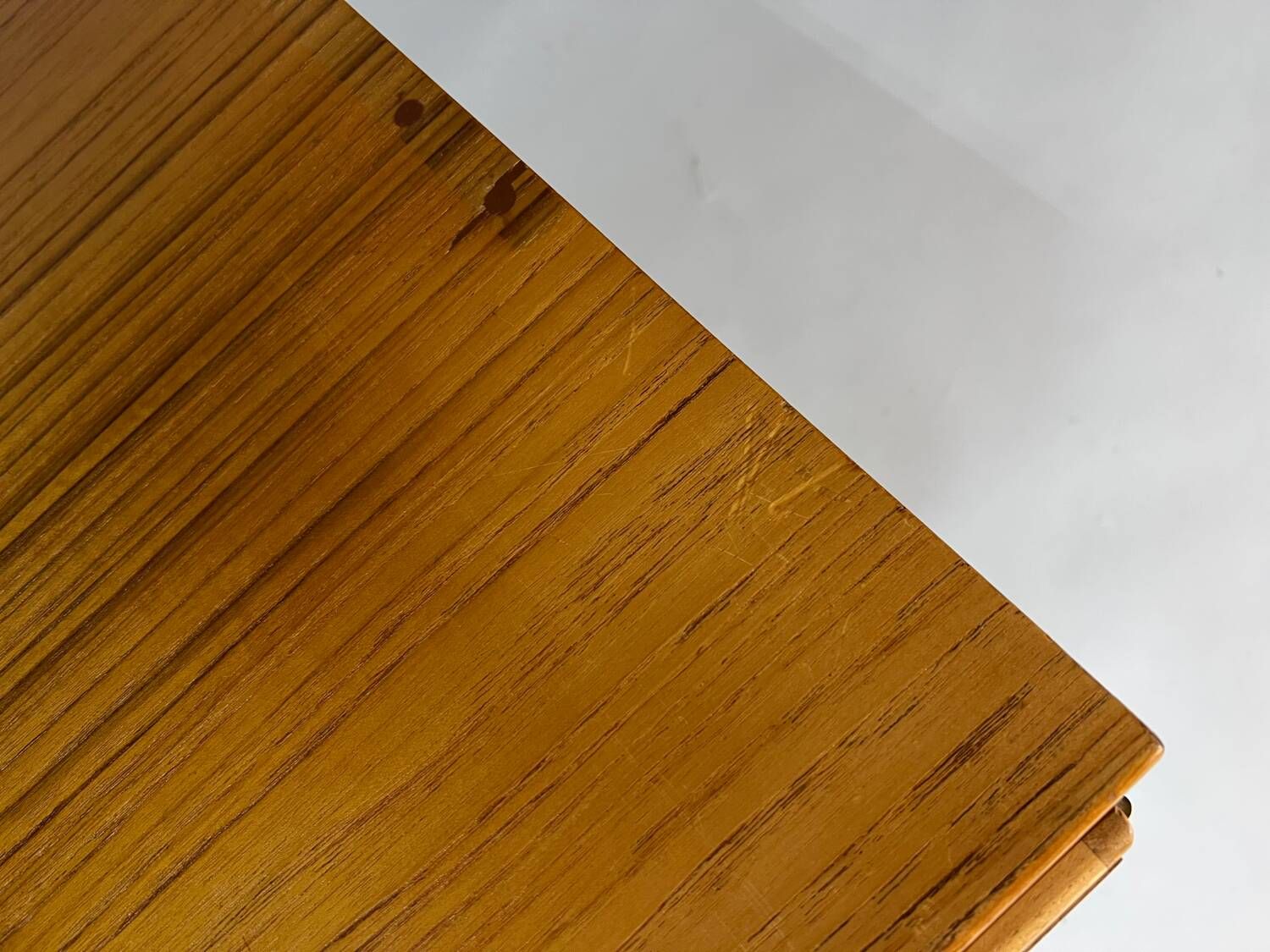 Danish teak lowboard chest of drawers TV HiFi sideboard vintage 70s