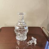 Old faceted decanter