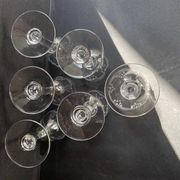 6 Baccarat port glasses Molière service