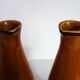 2 Longchamp glazed ceramic pitchers from the 70s