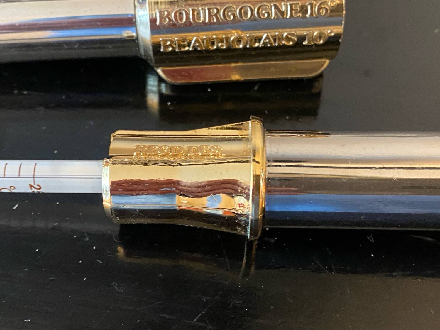 Vintage 60/70 et rare seau à glce ou caviar gucci en métal argenté
