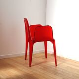 Pair of Bella Riffata chairs, Sawaya & Moroni