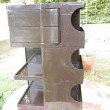 Boby dessert brown design Joe Colombo