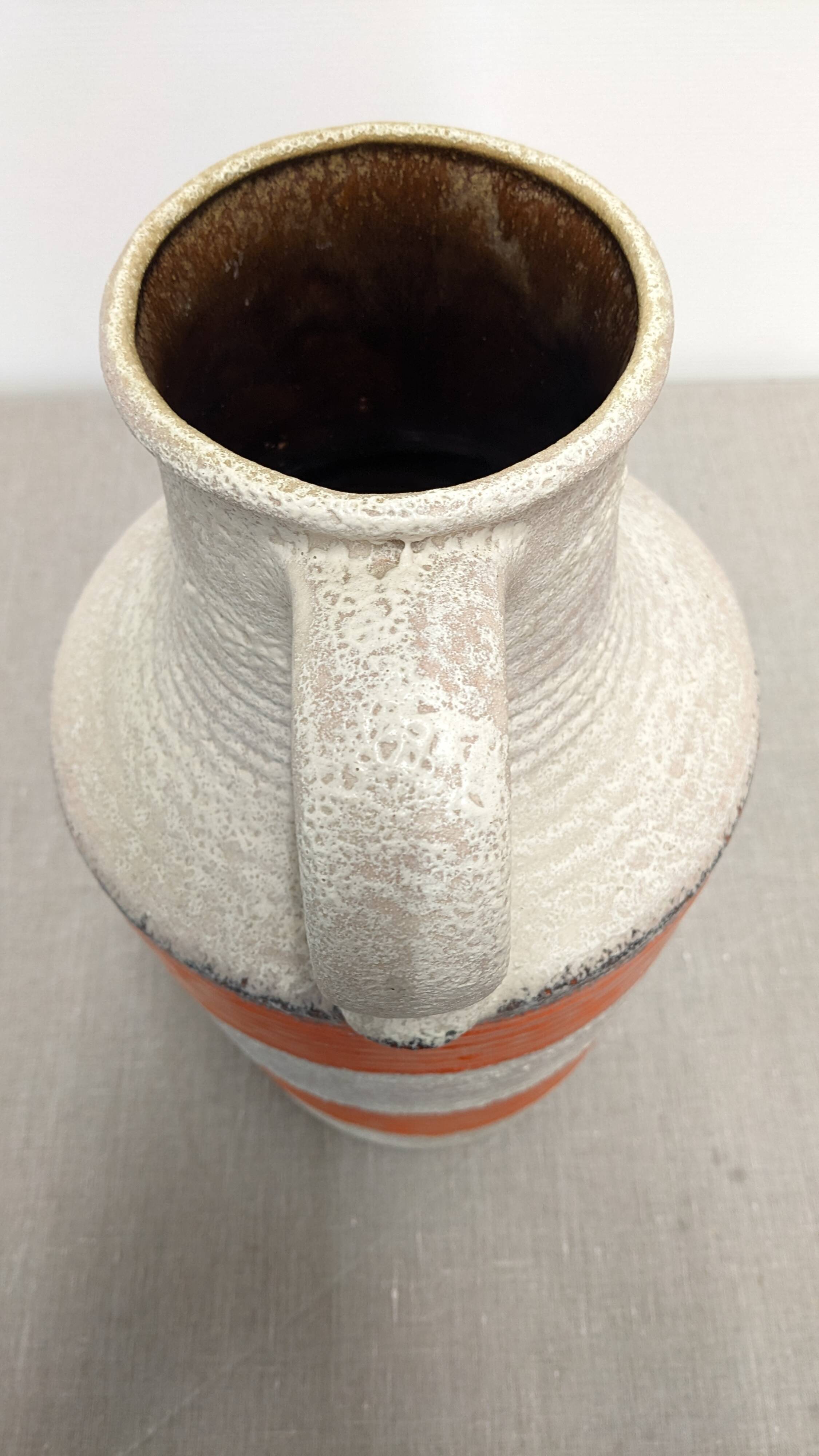 XL ceramic vase by Carstens, West Germany circa 1960