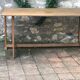 Old folding table