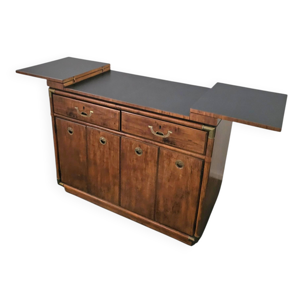Buffet ou buffet Drexel Heritage sur roulettes / Vintage Drexel Accolade