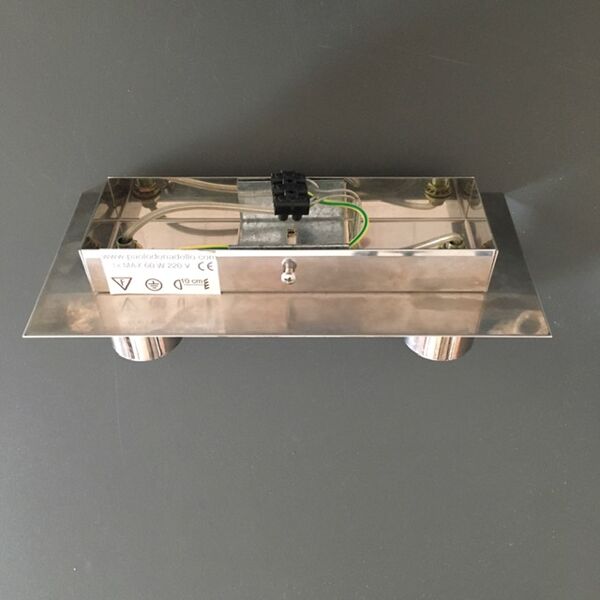 Applique inox design italien