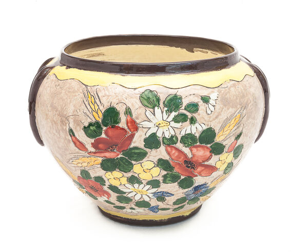 Cache-pot Jérôme Massier, 1900