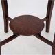 Table basse ronde art déco, pologne, milieu du 20ème siècle