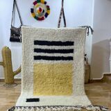 Berber Beni Ouarain rug from Morocco - Handmade wool, 175×115 cm