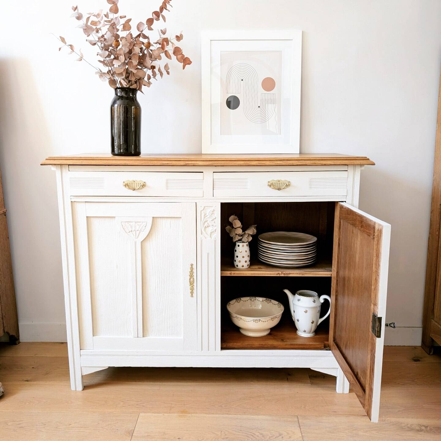 Renovated Parisian Art Deco buffet