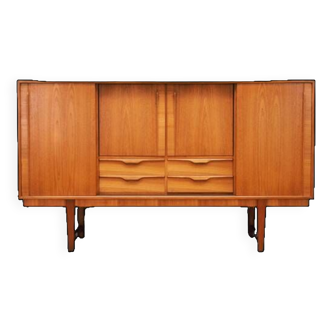 Buffet haut en teck, design danois, années 1960, production : Danemark