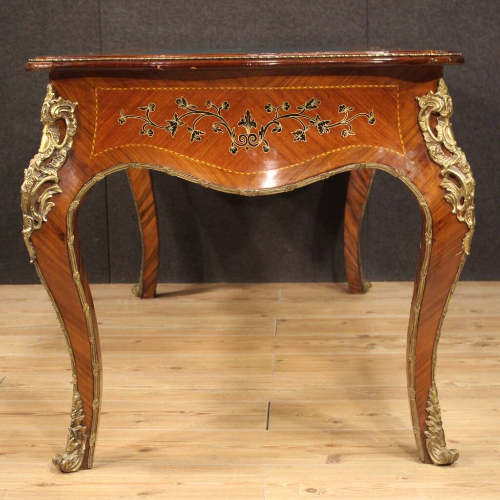 Bureau italien marqueté de style Napoléon III