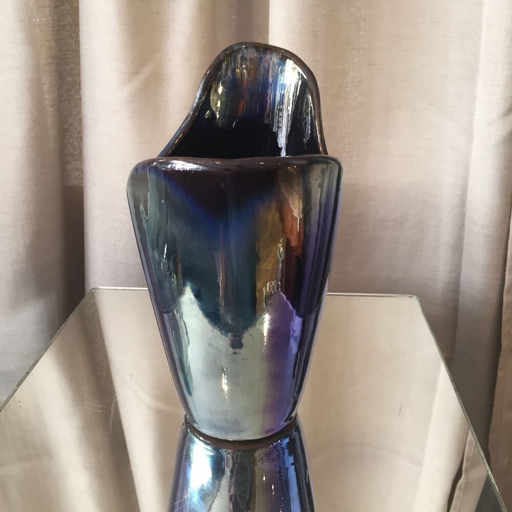 Vase in gres flame of rambervillers contemporary form