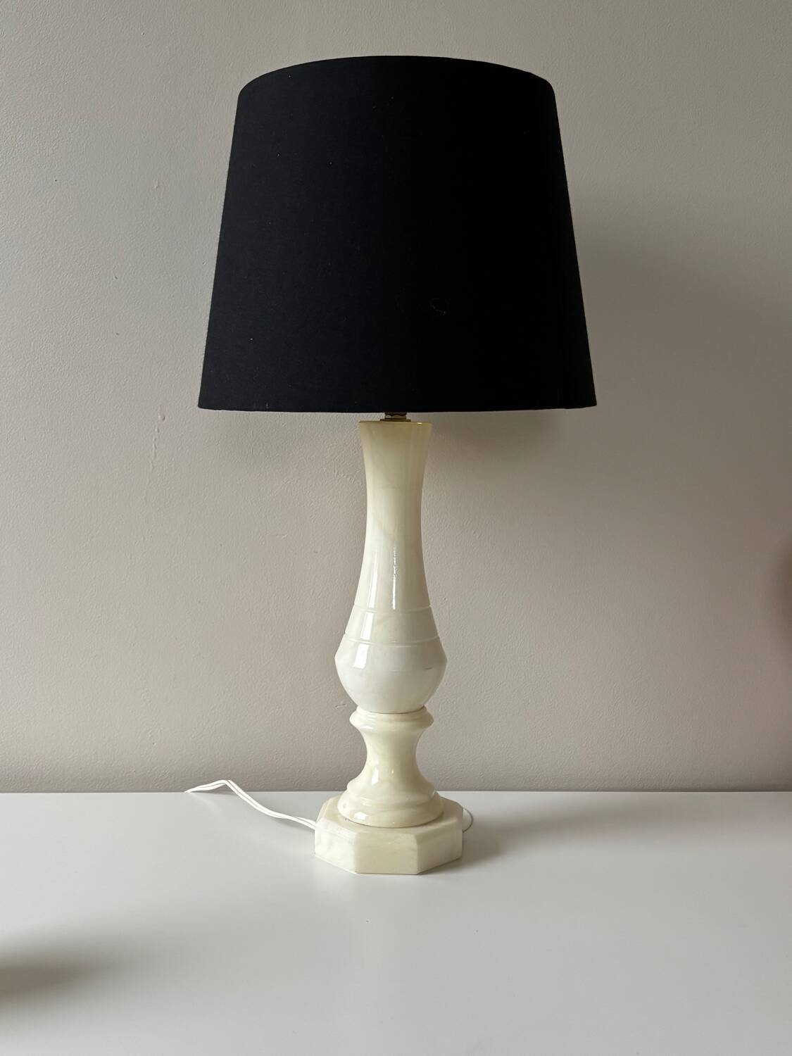 Alabaster lamp