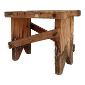 Tabouret, marche pied campagnard ancien