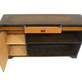 Scandinavian console in elm, Swedish Modern, Sweden, 1940.