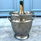 Silver Plated Champagne Bucket – Italian Empire Style Wine Cooler