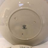 6 plates dessert linotte, Terre de Fer