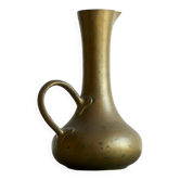 Cruche antique en fonte de laiton 19e siècle