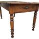 Table de ferme Louis Philippe en noyer 19’s