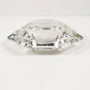 Large crystal ashtray, Belgium 1960s
