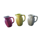 Lot of teapot sarreguemines