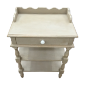 Painted and patinoed side table