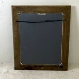Miroir bois et stuc doré style Louis XVI