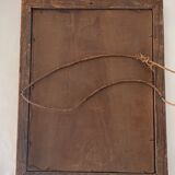 Still life with vase and bouquets of flowers