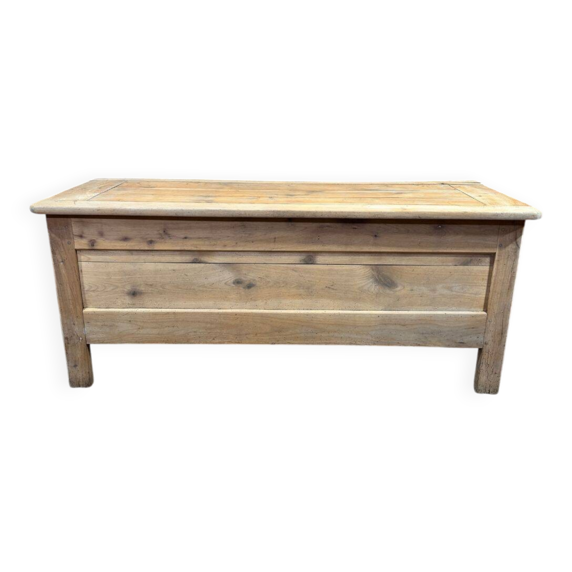 Antique chest in cherry wood