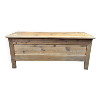 Antique chest in cherry wood