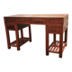 Bureau chinois en bois massif