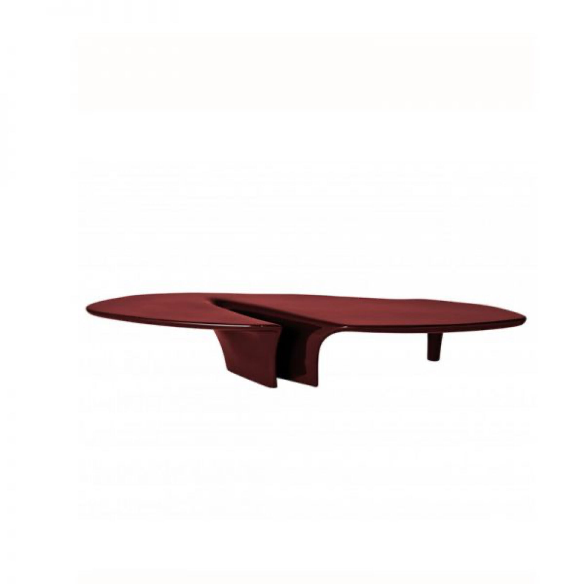Red fibreglass coffee table bu bu