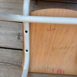 Duo of child school boy chairs