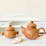 Sandstone and sugar teapot