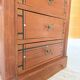 Double-sided walnut counter desk 1900