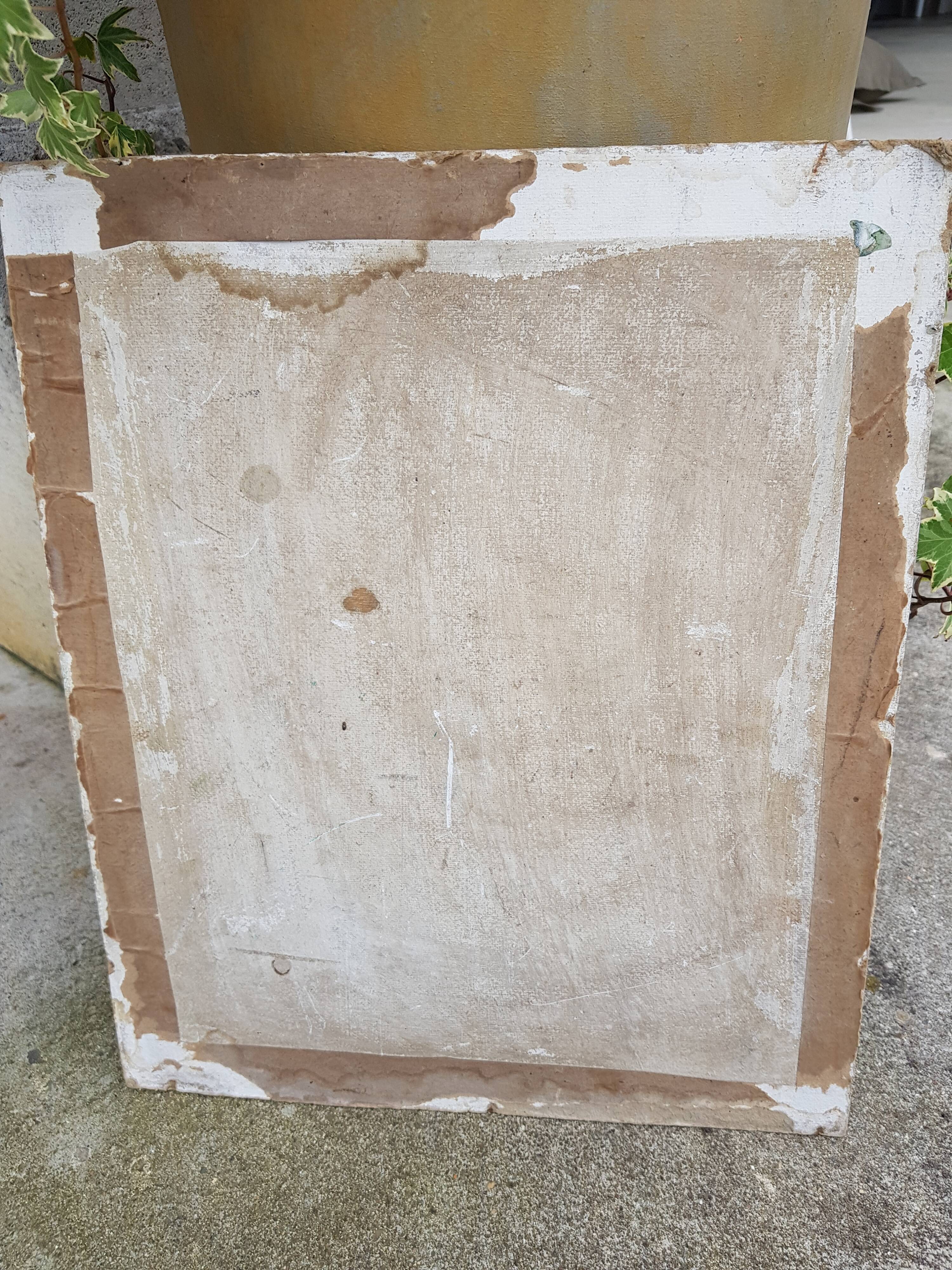 Old bouquet painting