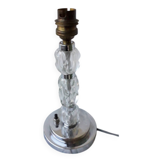 Glass lamp base