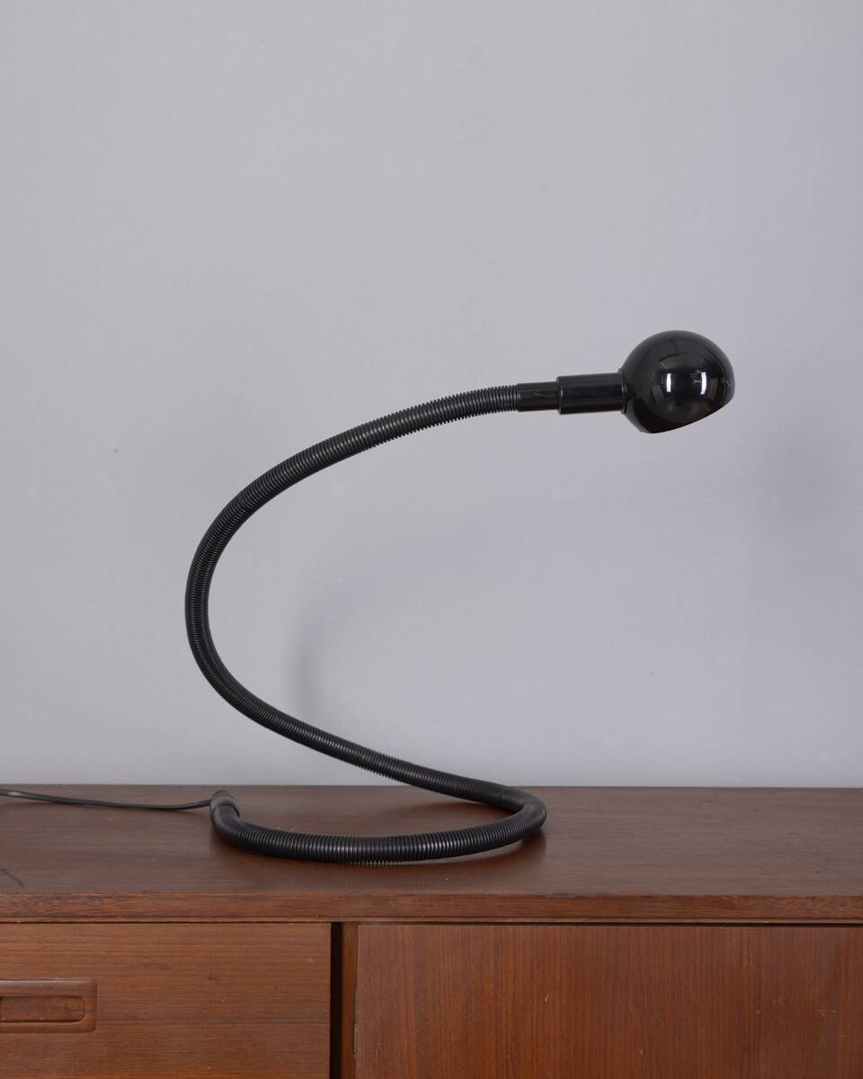 VINTAGE 1980S TABLE LAMP “HEBI” DESIGNED BY ISAO HOSOE FOR VALENTI